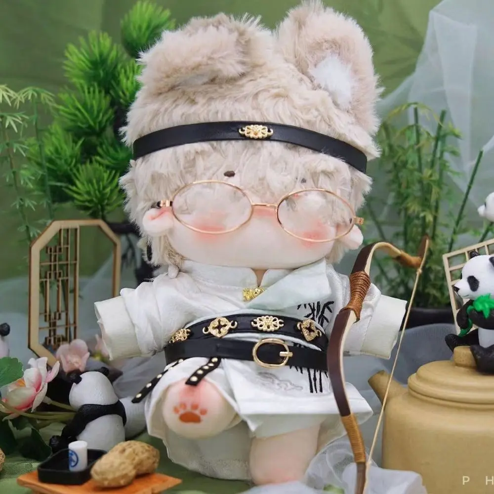 Multicolor Doll Clothes Gift 20CM Toy Doll Chinese Dress Set Playing House Photo Props Mini Hanfu Suit Stuffed Idol Dolls