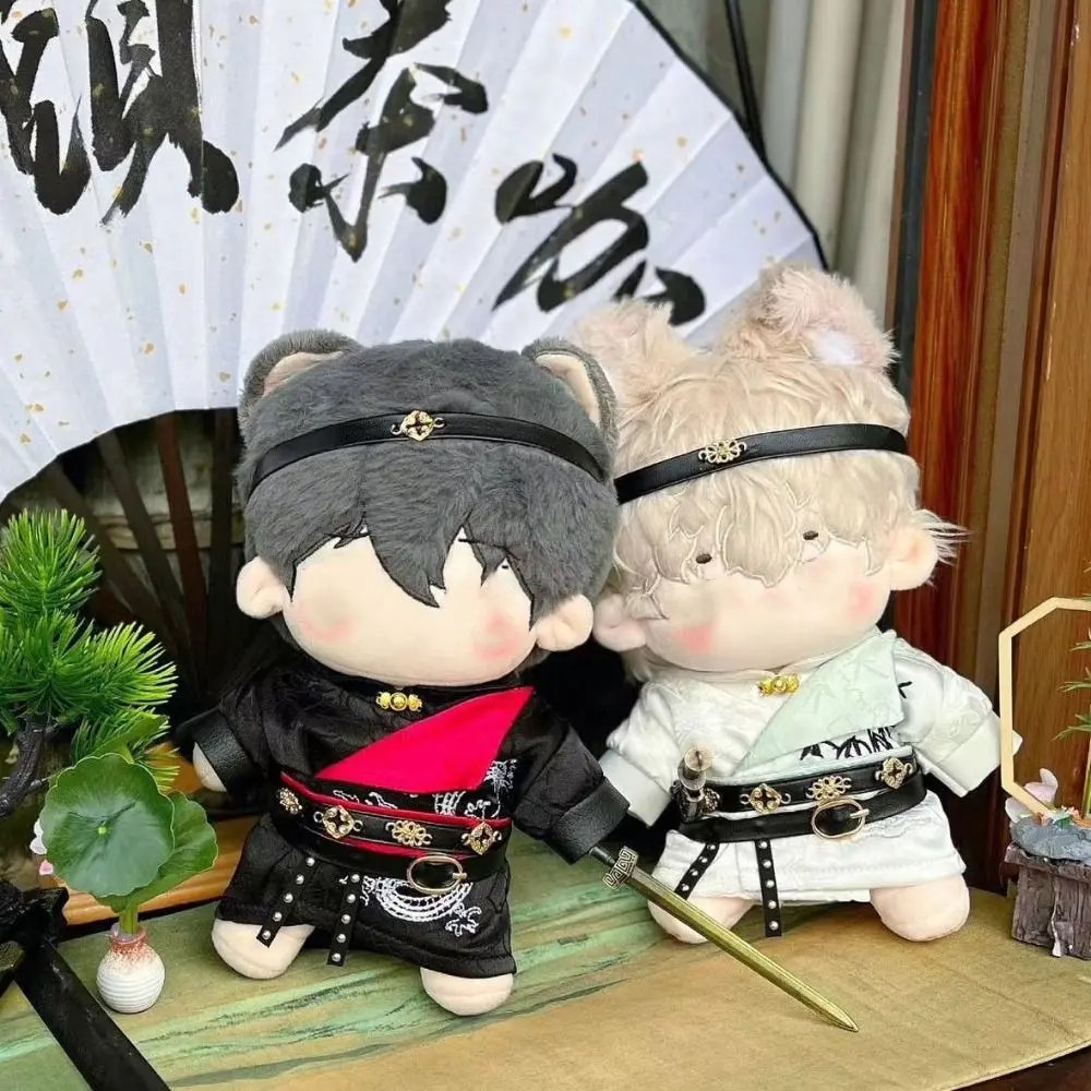 Multicolor Doll Clothes Gift 20CM Toy Doll Chinese Dress Set Playing House Photo Props Mini Hanfu Suit Stuffed Idol Dolls