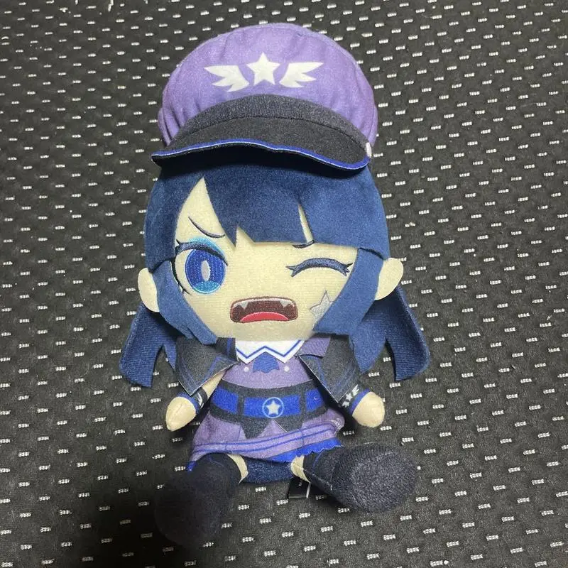 2025 Hot New Ado Birthday Commemoration Plush Doll Anime Purple Dress Stuffed Soft Doll Cute Decoration Kids Toy Birthday Gift