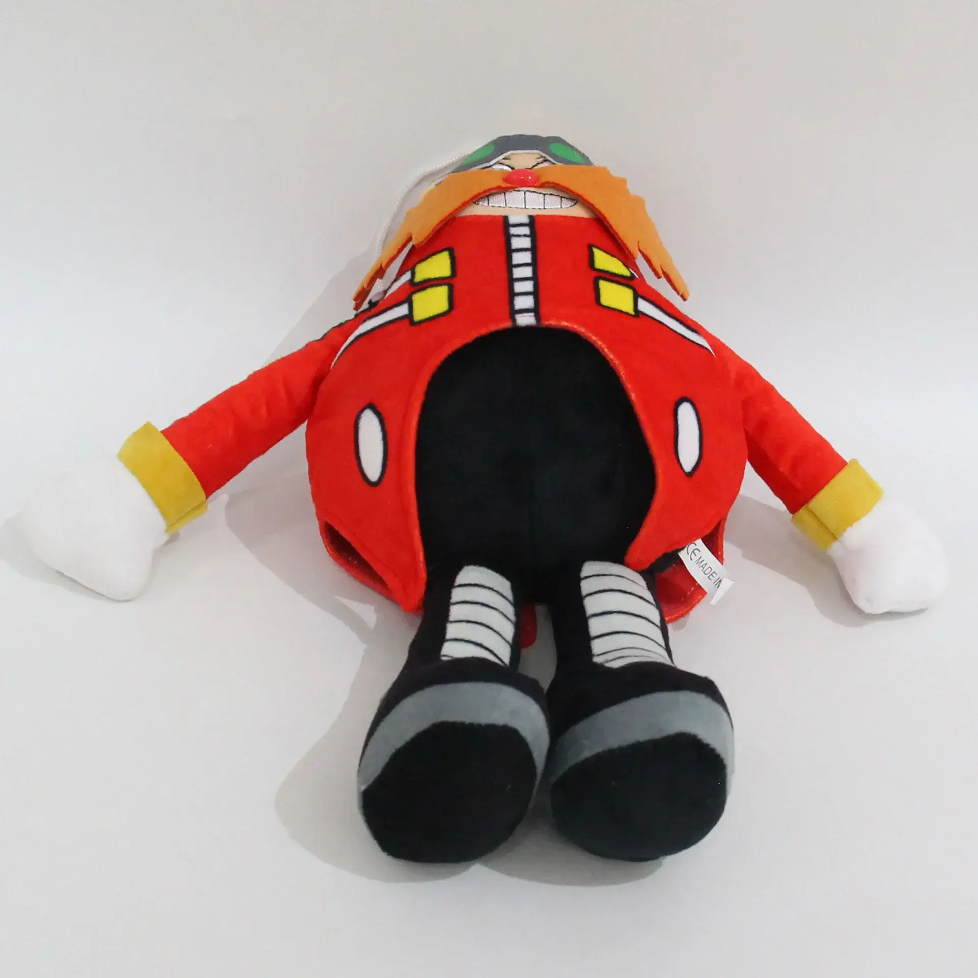 30 Anniversary the Hedgehog Modern Dr. Eggman Plush Toy, Red Doctor Eggman 9" Tomy