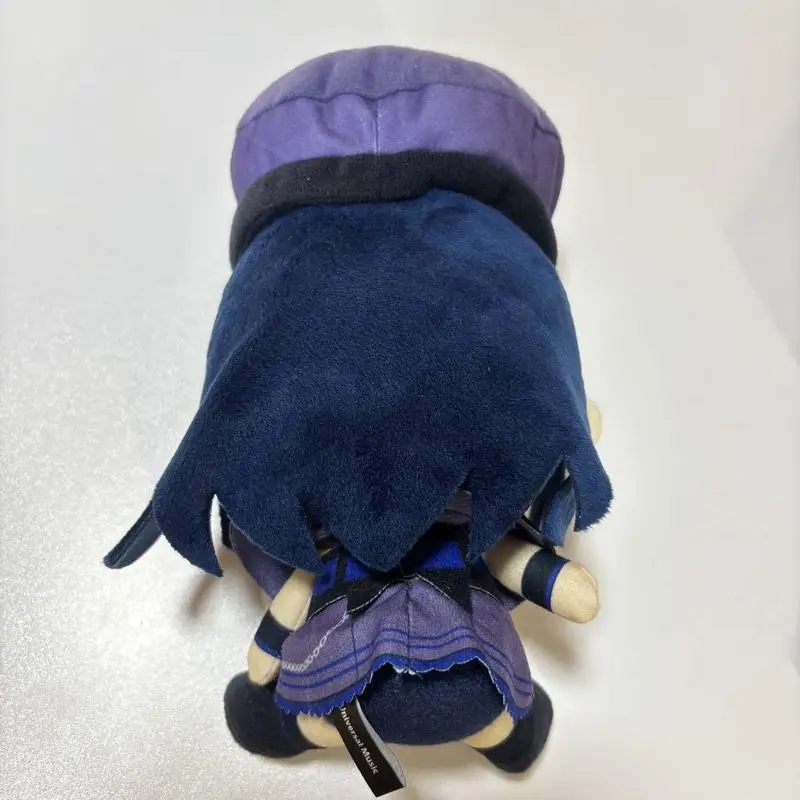 2025 Hot New Ado Birthday Commemoration Plush Doll Anime Purple Dress Stuffed Soft Doll Cute Decoration Kids Toy Birthday Gift