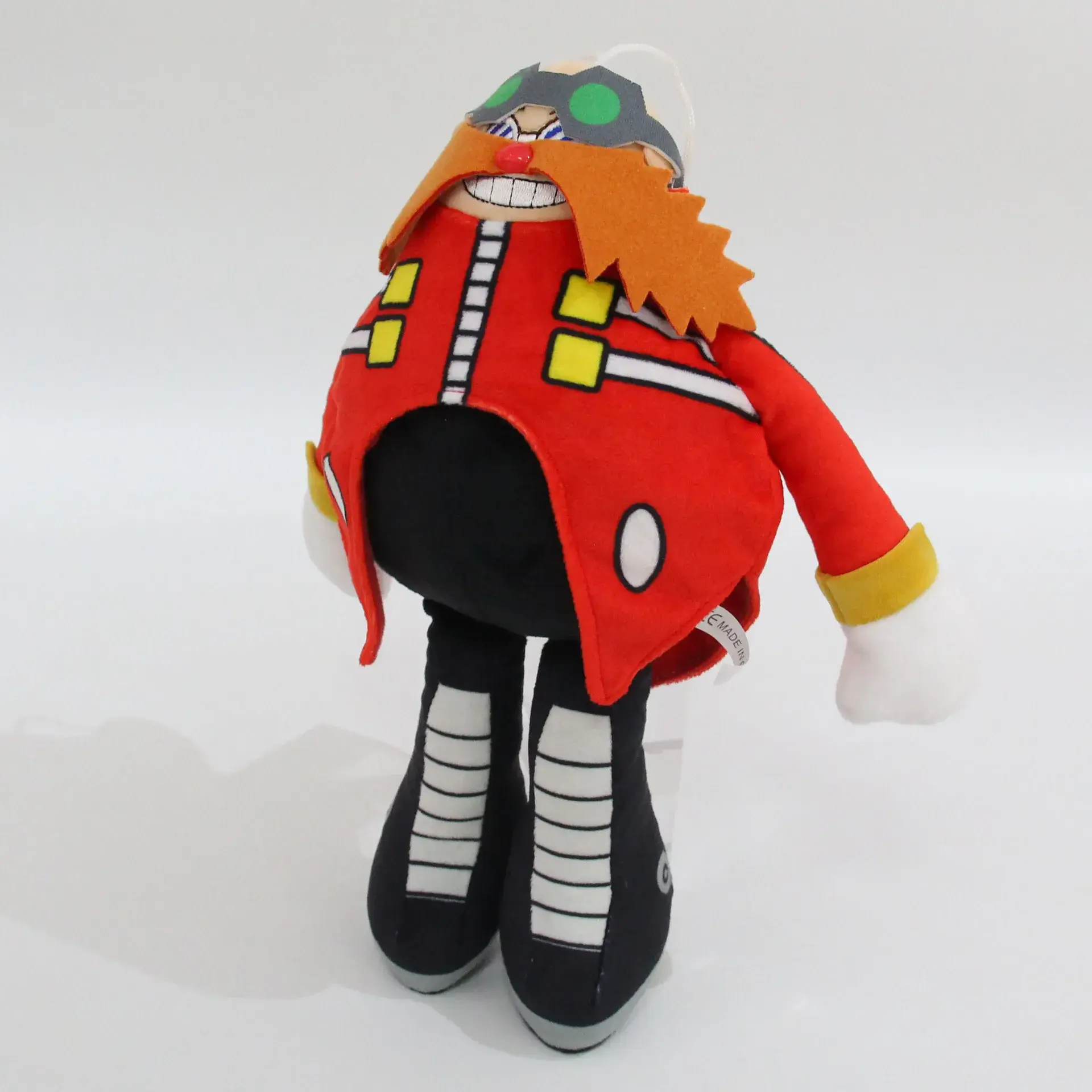 30 Anniversary the Hedgehog Modern Dr. Eggman Plush Toy, Red Doctor Eggman 9" Tomy