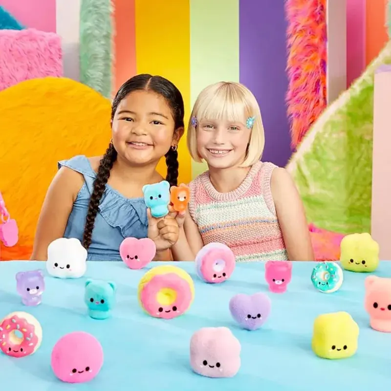 Fluffie Stuffiez Stress Relief Squeeze Toys Minis Pull The Fluff Handmade Desktop Ornament Anime Peripheral Gifts
