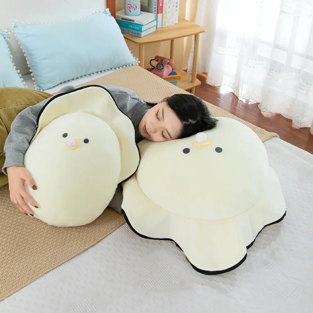 MINISO New Oyster Pacifier Plush Toys Cute Cartoon Stuffed Plush Dolls Room Decoration Boys Girls Birthday Gifts Sofa Pillows