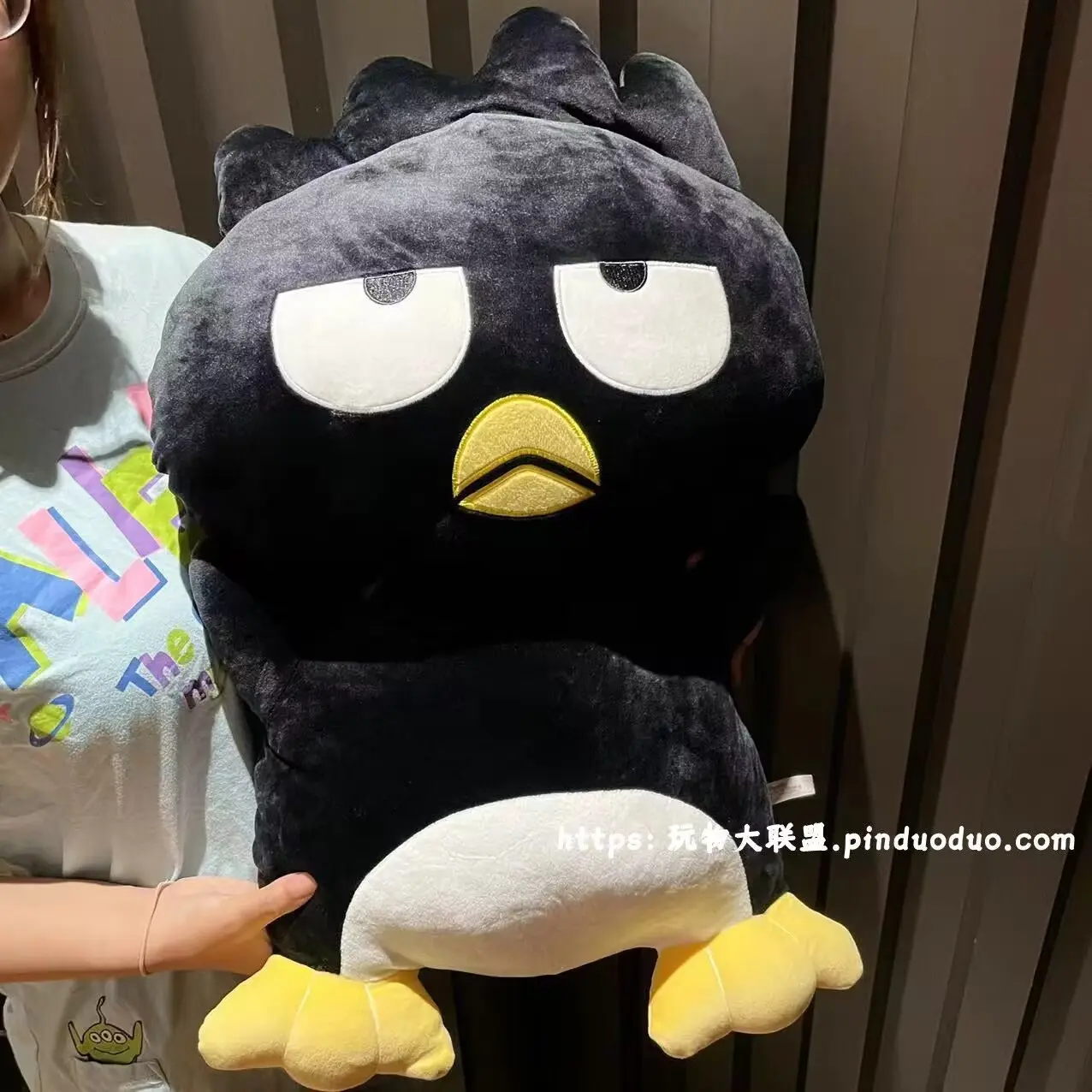 30/40/60cm Big Size Sanrio BADBADTZ MARU Plush Toy Bad Badtz Maru Anime Black Penguin Doll Hug Plushies Xmas Kid Gifts