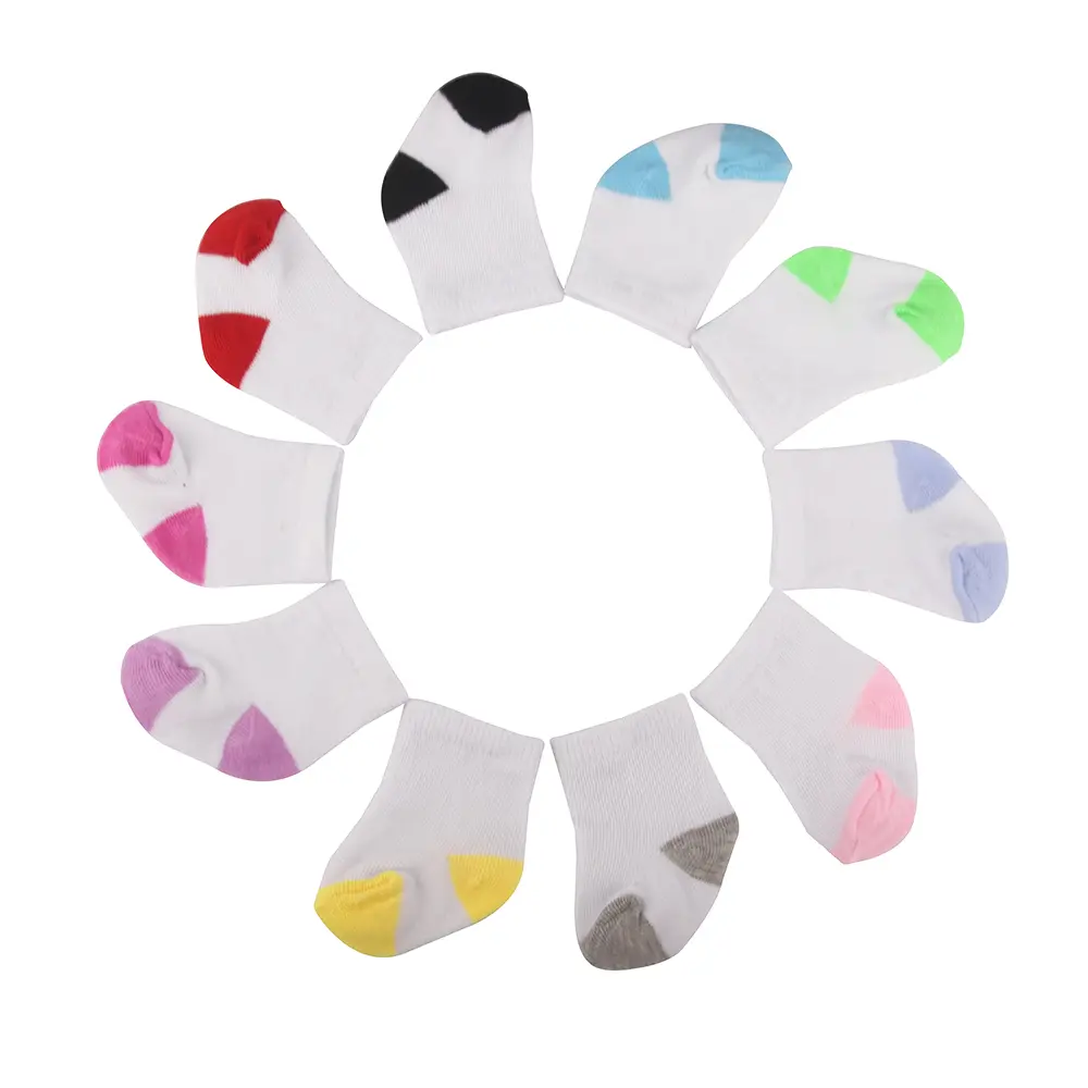 New Arrived Two-tone Knitted Socks For American 18 Inch Girl Doll Cotton Fashion Doll Sock For 43cm Baby New Born Doll Girls Toy