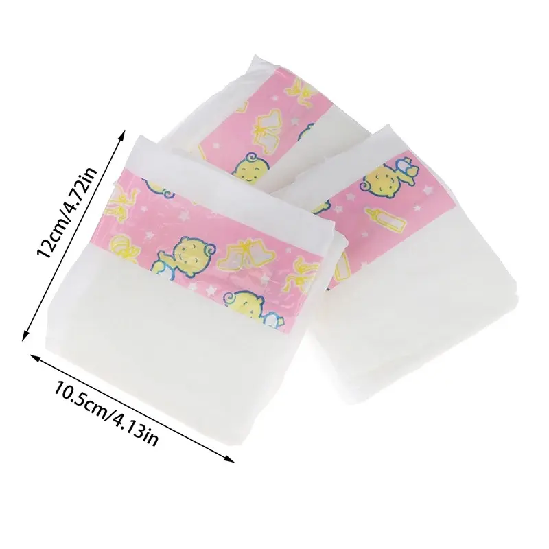 Doll Clothes Accessories Cute Animal Print Diaper For 18Inch American Doll&43cm Baby Reborn Doll,Our Generation Girl's Toys
