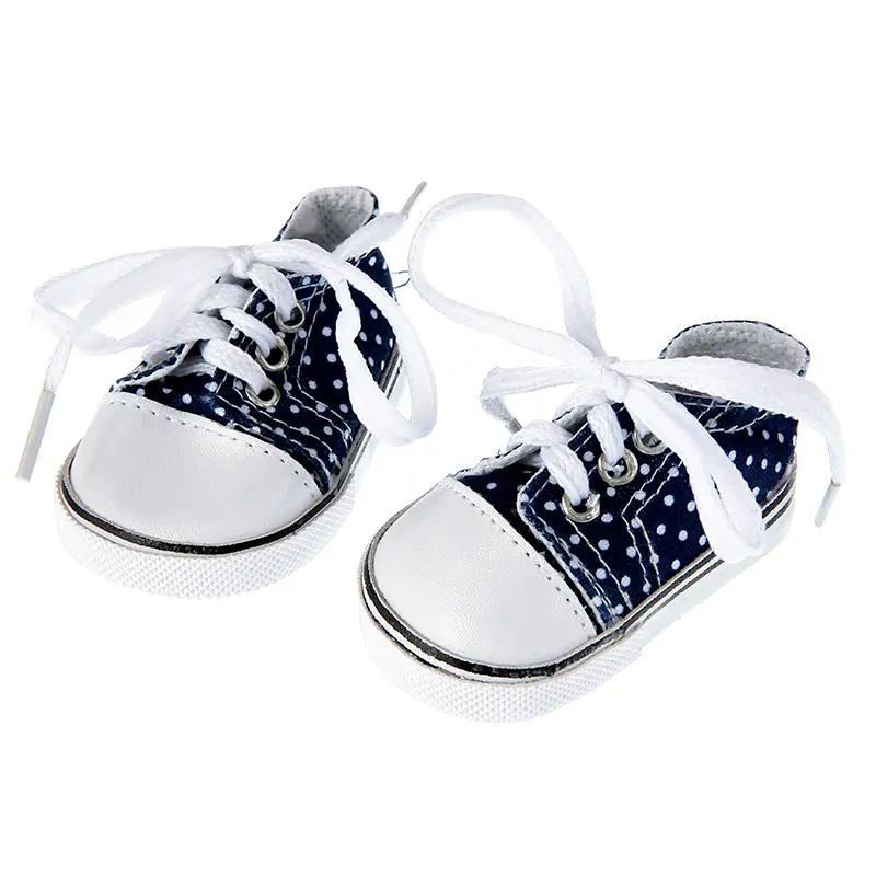 7cm Pu Leather Doll Shoes Canvas Shoes Sneakers Plush Slippers For 18 inch American&43cm Baby New Born Doll Accessories Toy