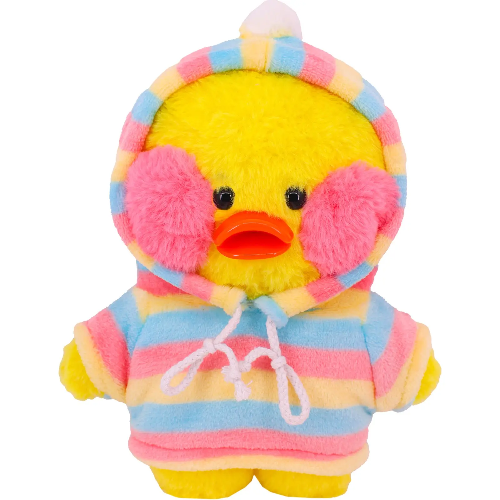 Kawaii Lalafanfan Clothes 30 Cm Yellow Duck Clothes Plush Toy Free Shipping Children's Gift Cartoon
