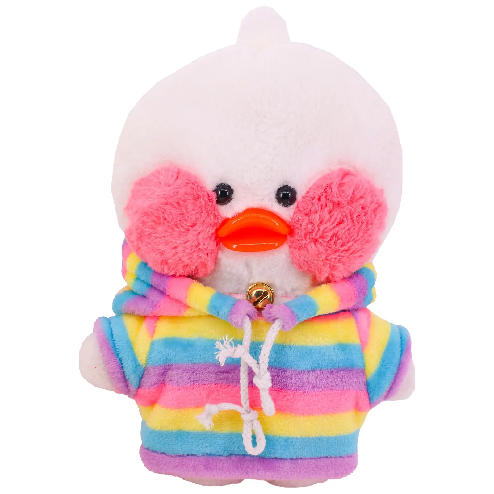 Kawaii Lalafanfan Clothes 30 Cm Yellow Duck Clothes Plush Toy Free Shipping Children's Gift Cartoon