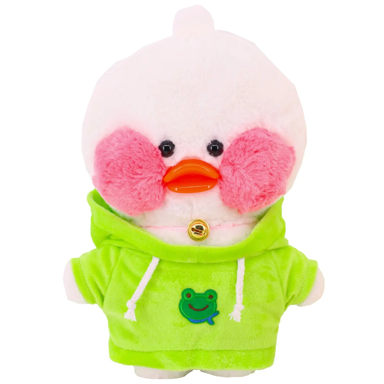 Kawaii Lalafanfan Clothes 30 Cm Yellow Duck Clothes Plush Toy Free Shipping Children's Gift Cartoon