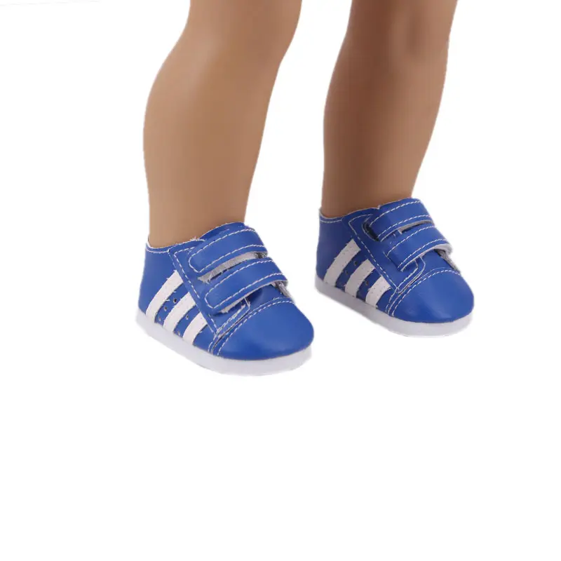 Football Soccer Uniform Sneakers Sock Doll Clothes Shoes For 18 Inch American Doll 43 CM Born Baby,Toys For Girls,Our Generation