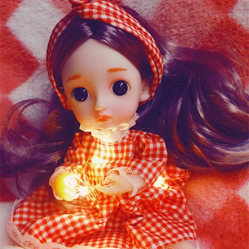 New Bjd 16 cm Doll Clothes 1/12 Dress Up Fashion Clothes For 15cm Dolls Suit Best Gifts for Girls Mini Toys ropa de muñeca