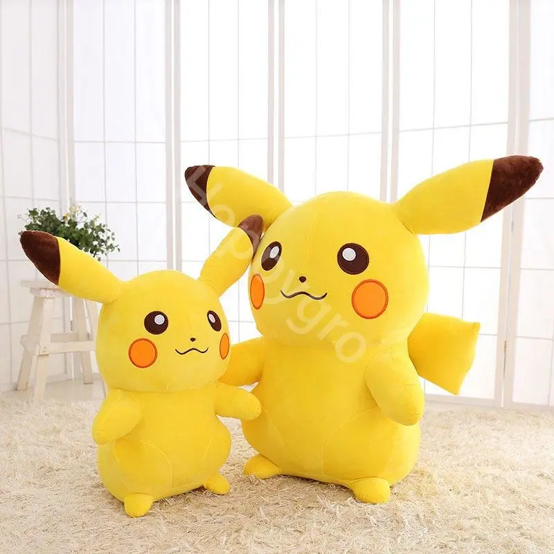 20cm Pokemon Pikachu Plush Toys Cartoon Cute Pikachu Plush Doll Soft Stuffed Kawaii Anime Doll Pillow Birthday Gift for Girls