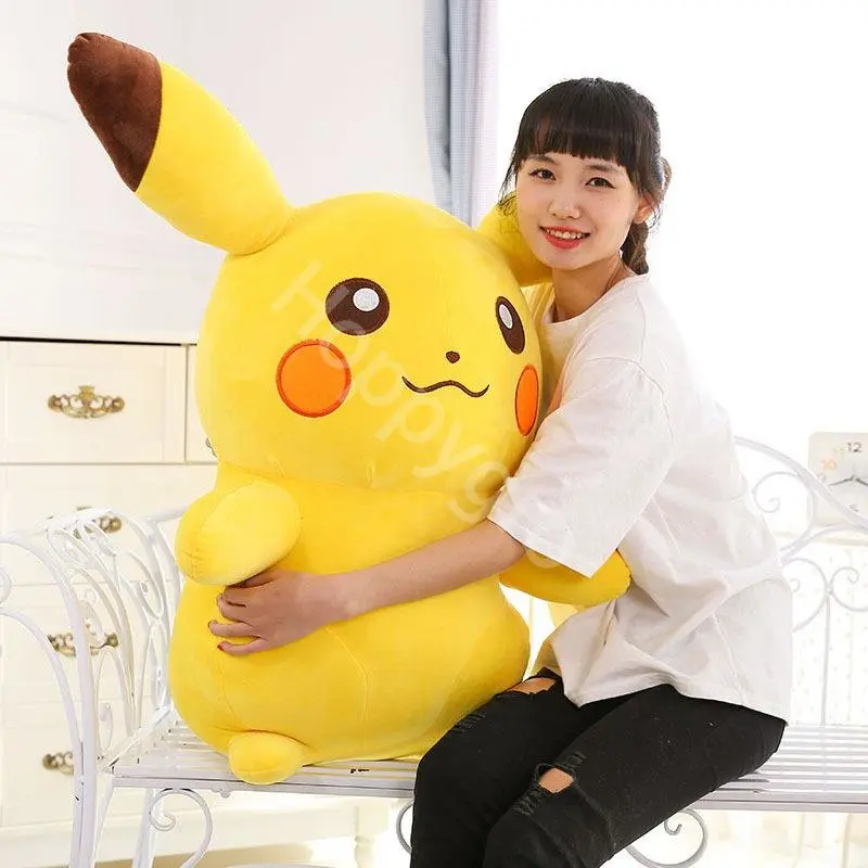 20cm Pokemon Pikachu Plush Toys Cartoon Cute Pikachu Plush Doll Soft Stuffed Kawaii Anime Doll Pillow Birthday Gift for Girls
