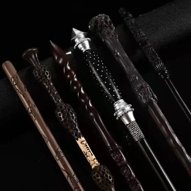 26 Kinds Cosplay Show Metal Core Magic Wand Children Decoration Toy Accessories For Kids Bacchetta Di Plastic Magic Stick