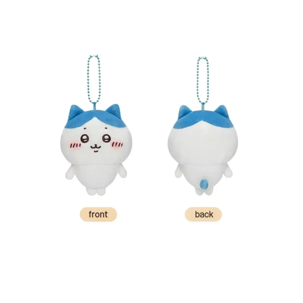 MINISO Plush Doll Keychain Usagi Hachiware Pendant Cute stuffed toy cartoon design Backpack Accessories Gifts for girls