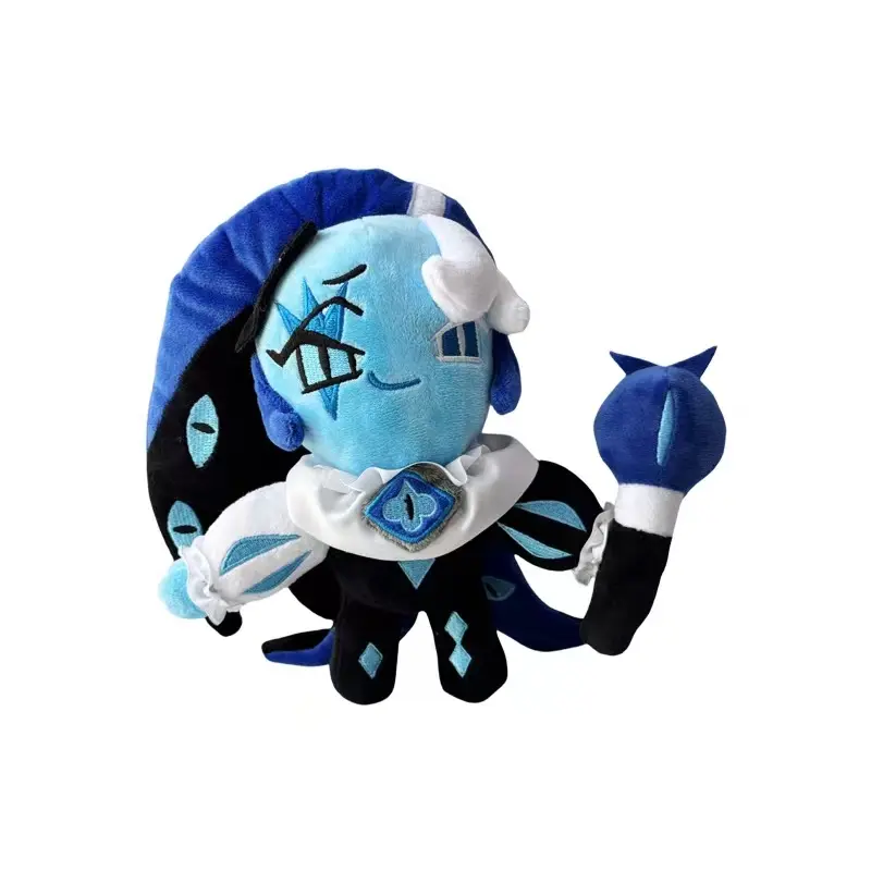 Cookie Run Kingdom Plush Shadow Milk Cookie Run Kingdom Toy Shadow Milk Cookie Plush Toy Doll Plushie Merch Soft Toy Gift*。