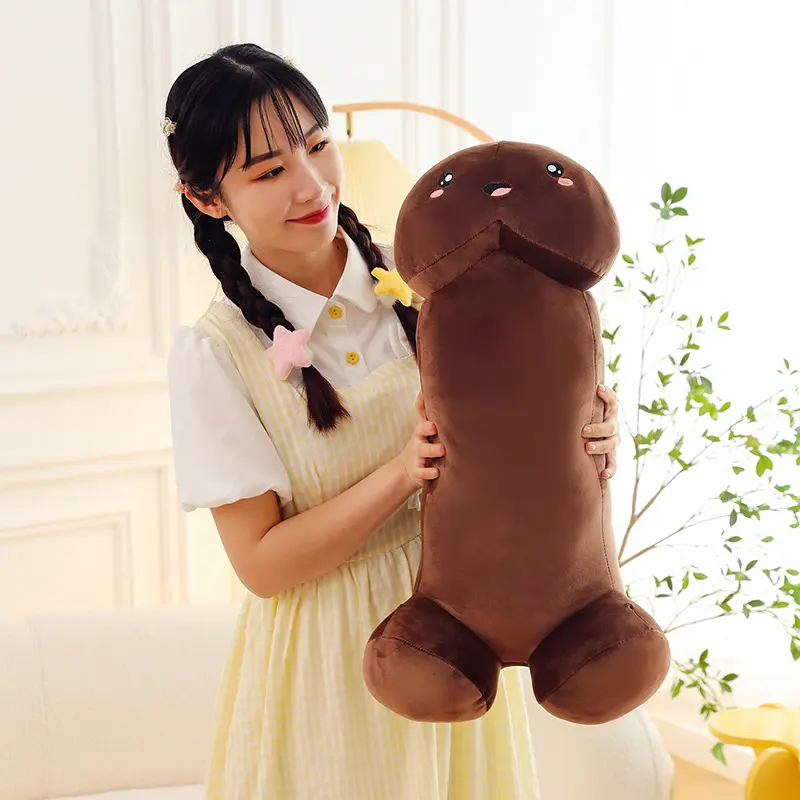 Trick Penis Simulation Plush Toy Boy Dick Plushie Real-life Penis Plush Hug Pillow Stuffed Sexy Interesting Gifts For Girlfriend