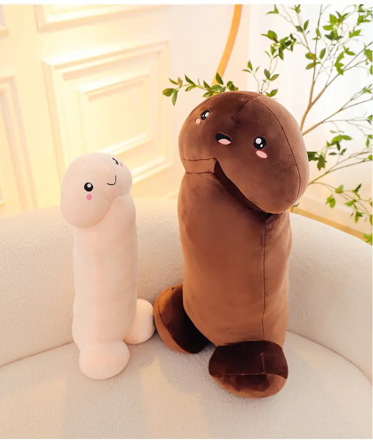 Trick Penis Simulation Plush Toy Boy Dick Plushie Real-life Penis Plush Hug Pillow Stuffed Sexy Interesting Gifts For Girlfriend