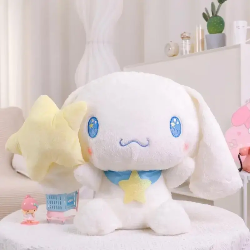 Cute Sanrio Colorful Cinnamoroll Cartoon Cute Stuffed Toys Plushier Soft Pillow Birthday Gift Plush Dolls Gift For Girlfriend