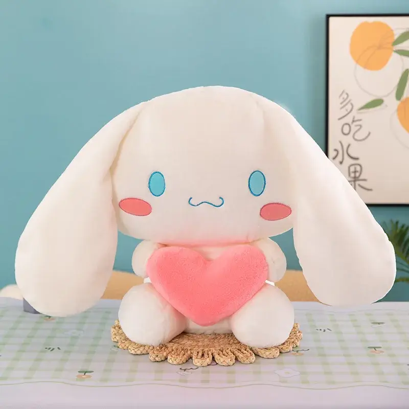 Cute Sanrio Colorful Cinnamoroll Cartoon Cute Stuffed Toys Plushier Soft Pillow Birthday Gift Plush Dolls Gift For Girlfriend