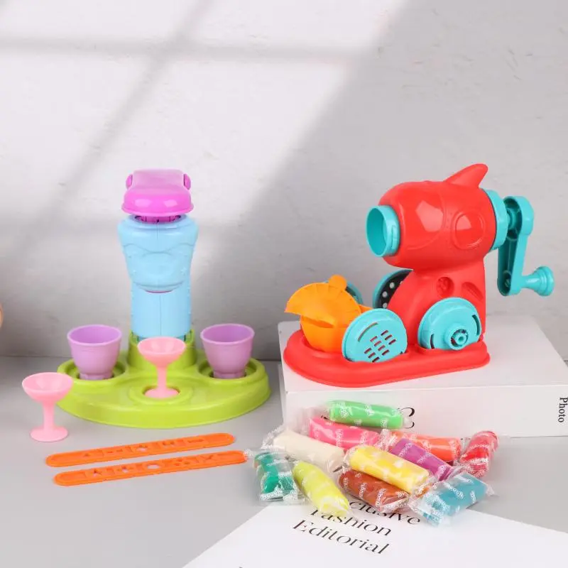 Mini Clay Plasticine Machine Mold DIY Children's Play House Educational Plasticine Clay Tool