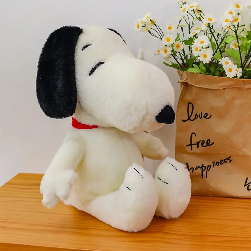 25/50/65/80cm Peanuts Snoopy plush soft toys Anime Comfortable Hug Plushies Birthday Gifts for Child Girl