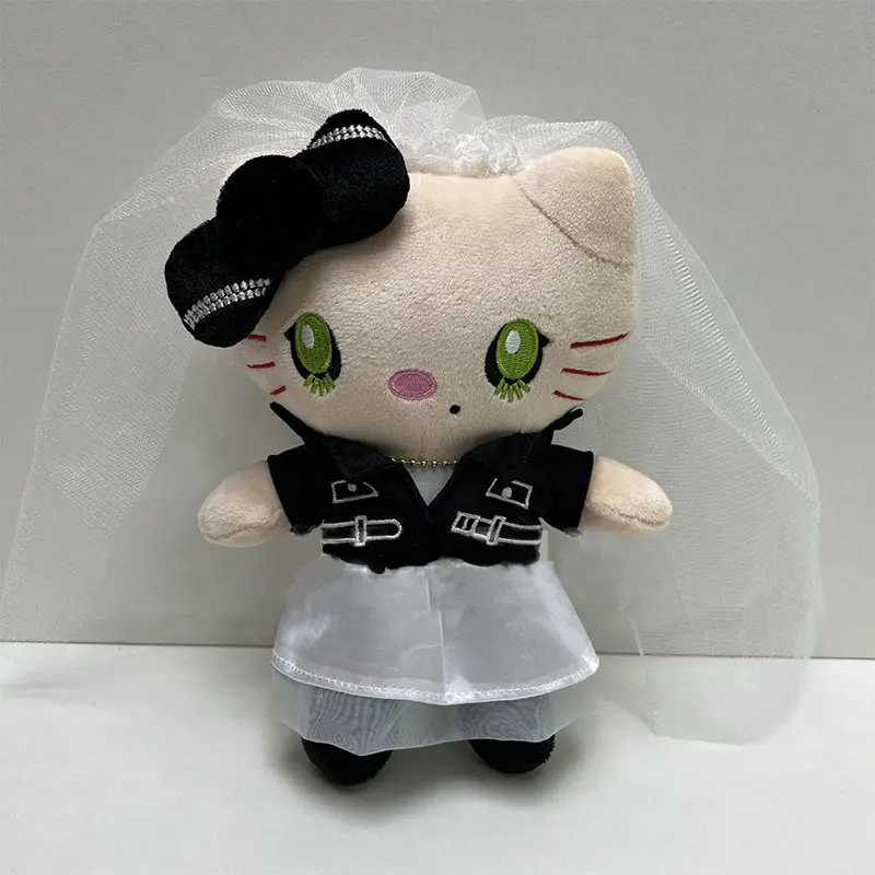 25CM Sanrio  Plush Stuffed Toy Kuromi Plush Doll Halloween Ghost Baby Chucky Cute Kitty Halloween Party Decoration Props Gift