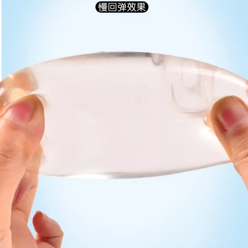 Clear Maltose Syrup Ball Slow Rebound Fidgeting Adult Kids Toys Stress Relief Stress Resistant Ball Squeeze Gift Reliever
