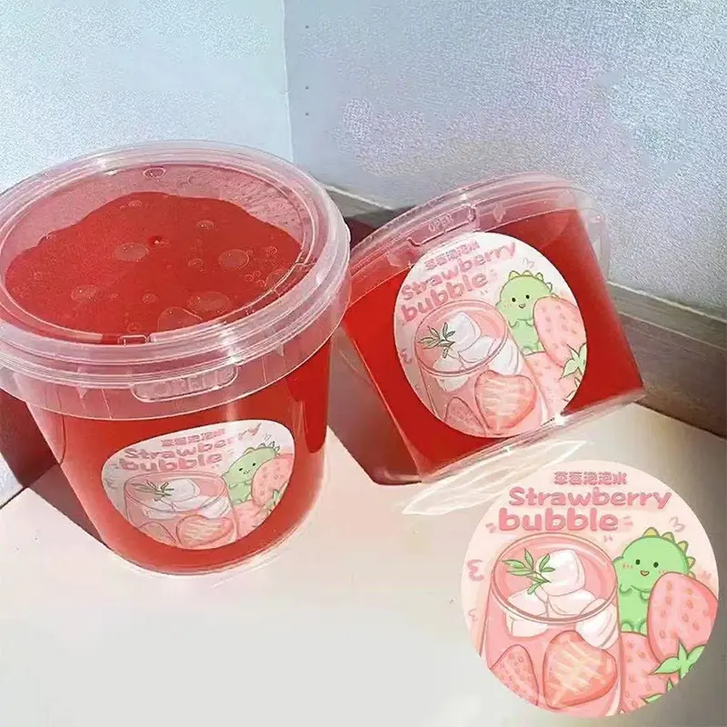 Super Large Box Bubble Gel Slime Children's Str Relief Fong Glue Creative Squeezable Slime Adult Decompression Bubble Box