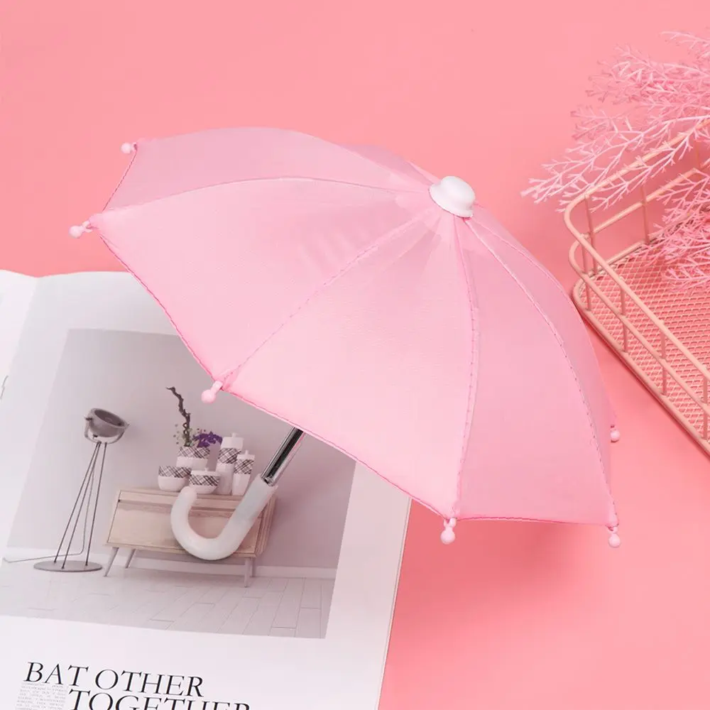 New Style Colorful Plastic Mini Umbrella Rain Gear Toy Umbrella Baby Toy Girl Gift Doll Embellishment Doll Clothing Decoration