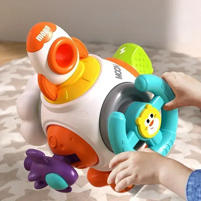 Infant Puzzle Early Education Toys Multifunctional Busy Ball for Montessori Baby Training Busy Hand Grasping Ball Baby Busy Ball