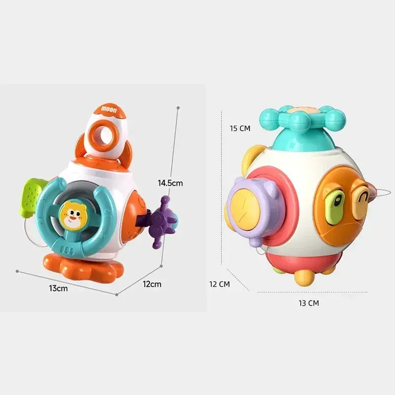 Infant Puzzle Early Education Toys Multifunctional Busy Ball for Montessori Baby Training Busy Hand Grasping Ball Baby Busy Ball