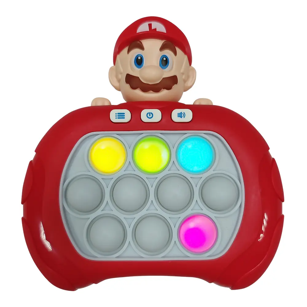 New Kuromi Quick Push Game Pop up Fidget Bubble Electronic Pop it Pro Game Light Stress Relief Toy Adult and Children's Gift toy