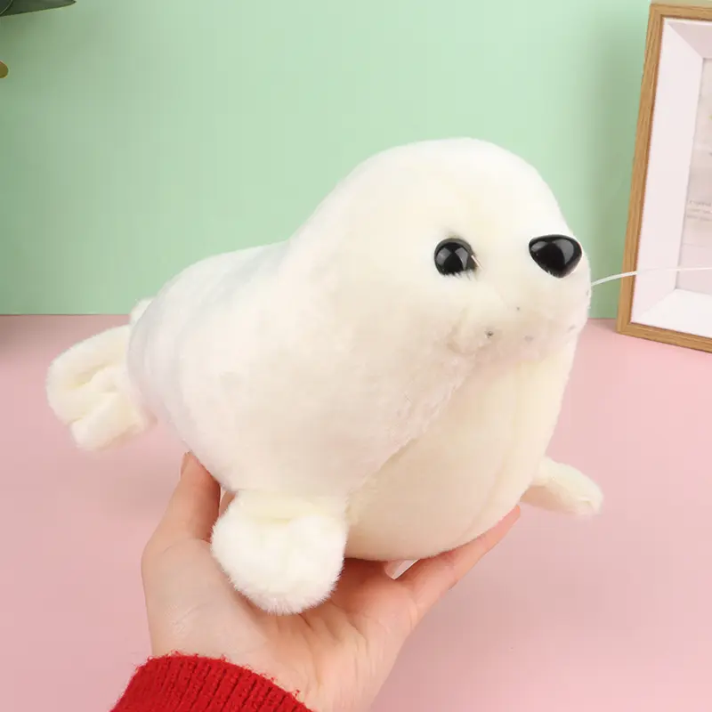 23cm Soft Seal Plush Toys Cute Sea World Animal Stuffed Doll Sea Lion Plush Children Gift