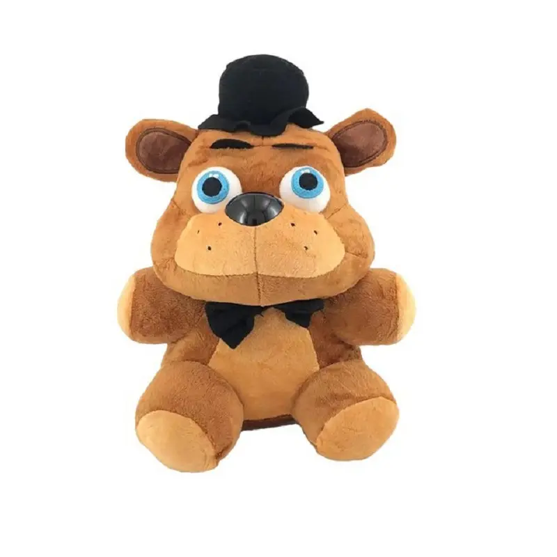18cm FNAF Stuffed Plush Toys Freddy Fazbear Bear Foxy Rabbit Bonnie Chica Peluche Juguetes 5 Nights At Freddy Plushie Toys Gifts