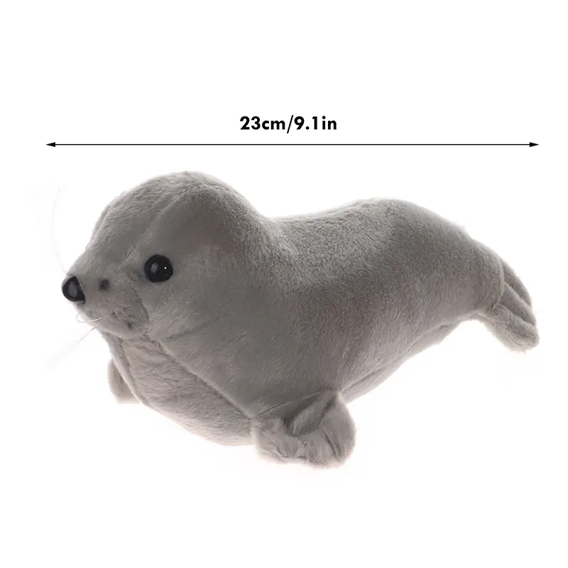 23cm Soft Seal Plush Toys Cute Sea World Animal Stuffed Doll Sea Lion Plush Children Gift