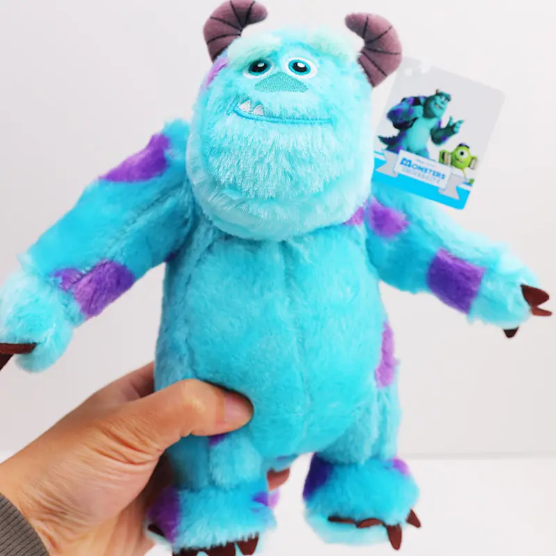 23cm Sulley Disney Monsters Inc Kawaii Plush Toys Pixar Stuffed Animals Dolls For Children 10 Years Old Baby Room Decoration New