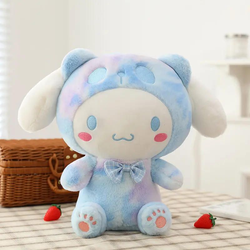 25/40Cm Sanrio Anime Toys Kawaii Kuromi Mymelody Cinnamorol Plush Soft Stuffed Animals Dolls Plushie Children's Gift Decor