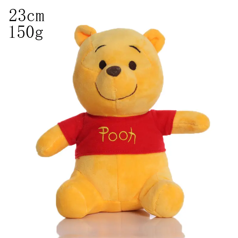 20cm Disney Winnie the Pooh Piglet Plush Toys Kawaii Anime Eeyore Plush Doll Cartoon Tigger Stuffed Doll Birthday Gift For Girls