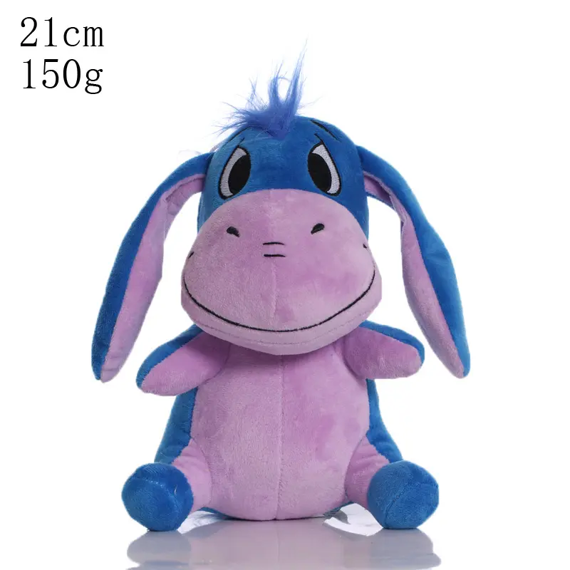 20cm Disney Winnie the Pooh Piglet Plush Toys Kawaii Anime Eeyore Plush Doll Cartoon Tigger Stuffed Doll Birthday Gift For Girls