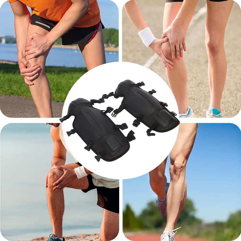 Mowing Shin Guards Protective 1Pair Weed Trimming Shin Guards Adjustable Strap Shank Protectors Kneeling Pads for Floor Cleaning