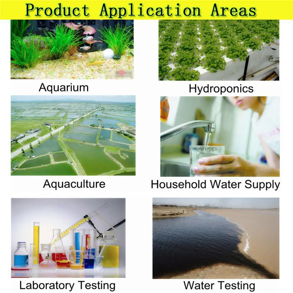 1-5PCS Digital PH Pen High Precision Acidity Measuring Meter Portable Durable Waterproof Multi-function Practical for Aquarium