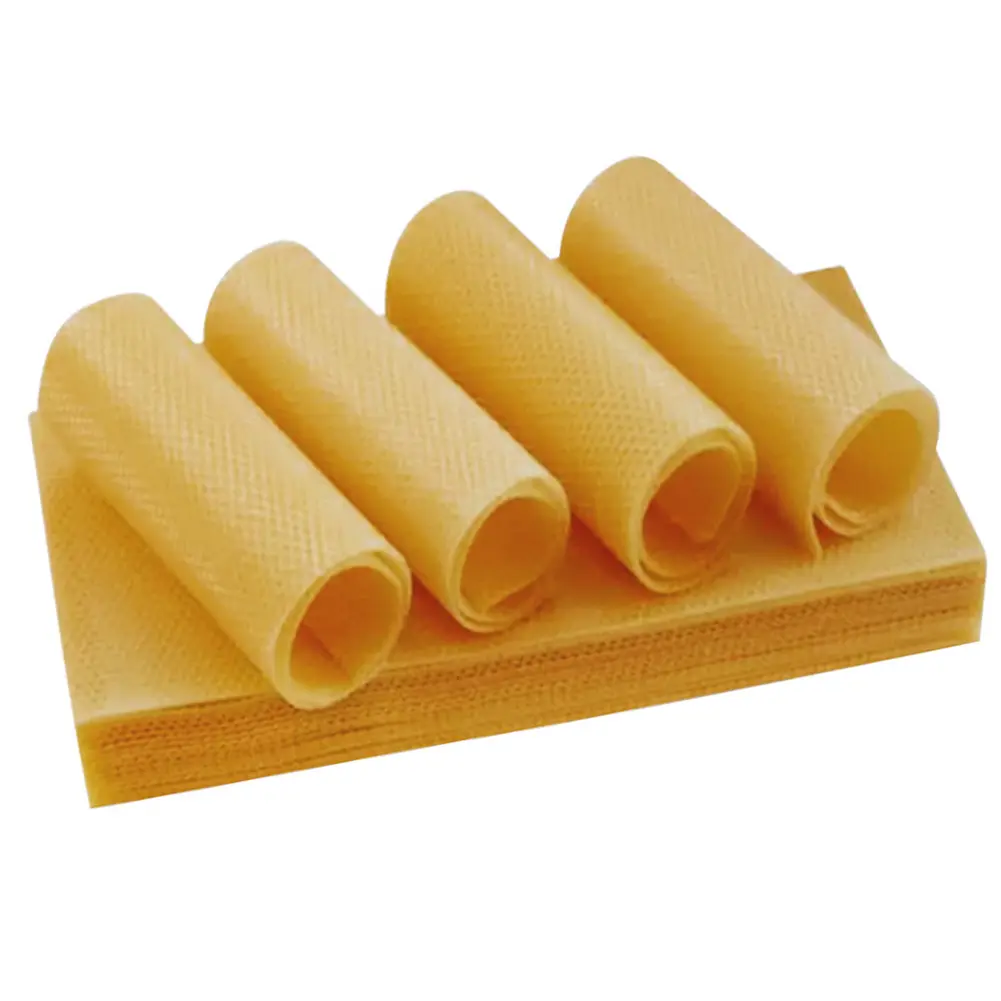 Natural Beeswax Honeycomb Sheets Yellow Honeybee Nest Base Wax Flake Multi-Purpose Beekeeping Tool for Beekeeping/Candle Making