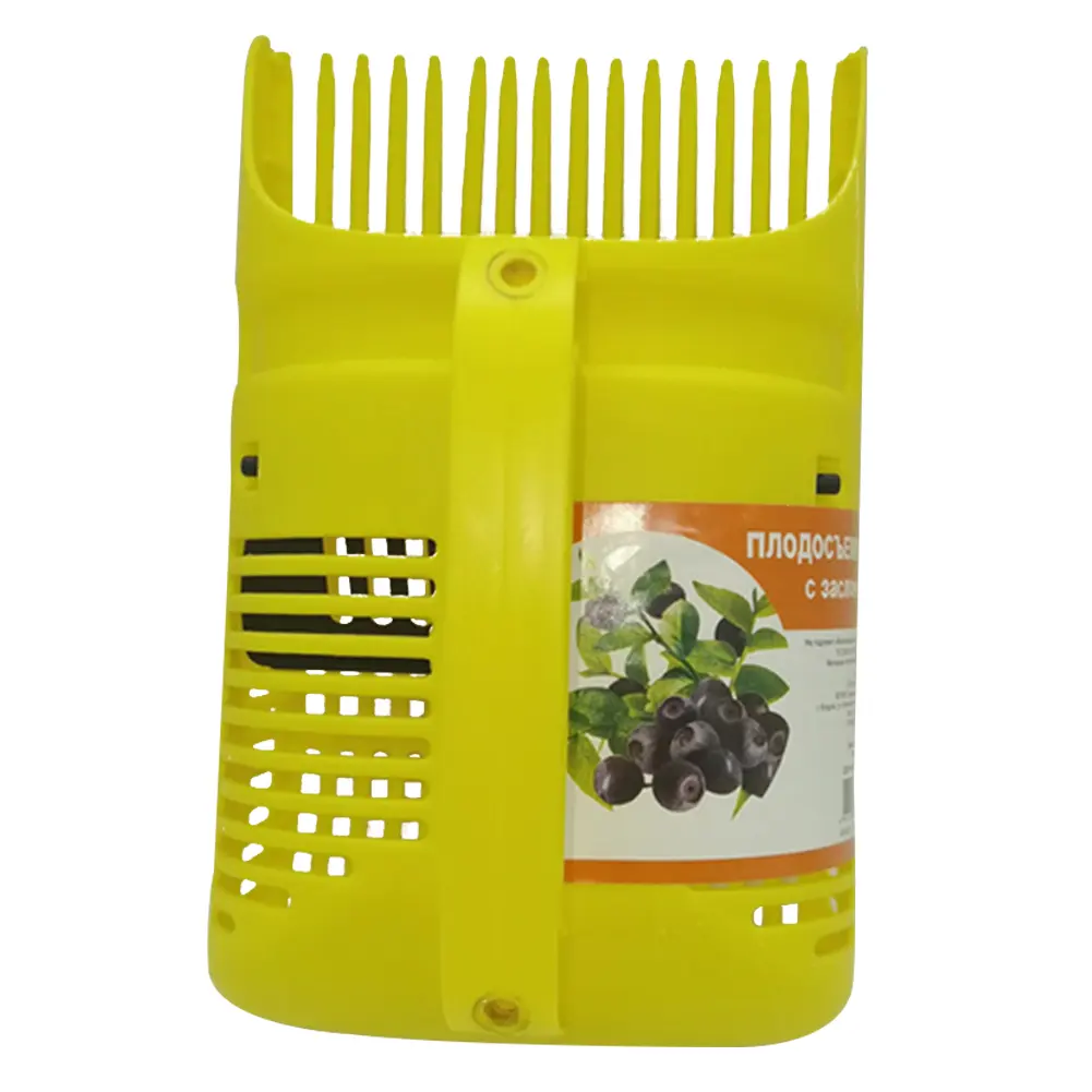 Fruit Picker Picking Fruit Collecting Scoop Handle Blueberry Collection Harvester Berry Comb for Blueberries Cranberries