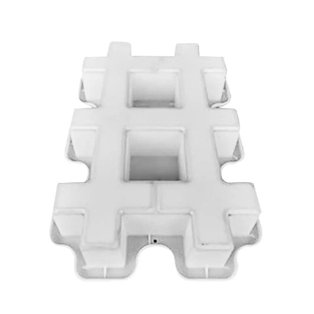 Garden Path Maker Mold Plastic DIY Garden Mold Manually Paving Cement Brick Stone Road Concrete Mould Reusable Manually Paving
