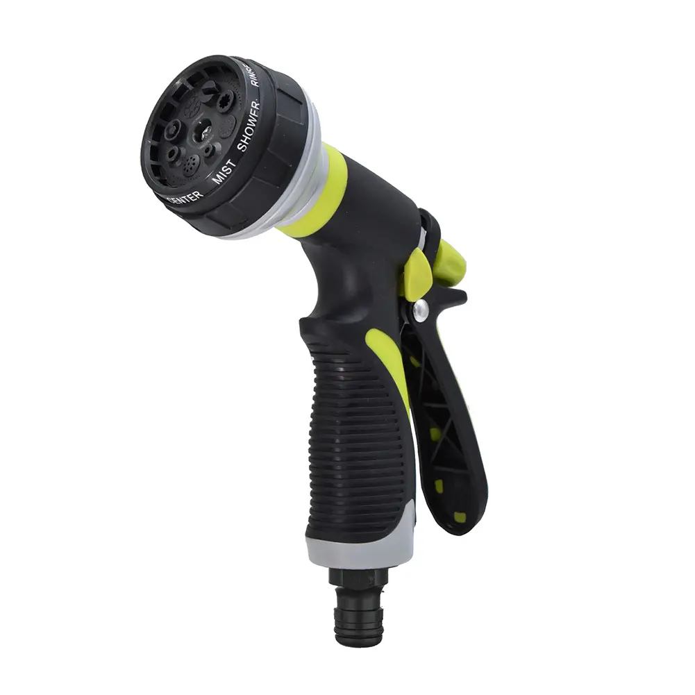 Hand-Held Watering Garden Nozzle Multi-Function Water Hose Nozzle Household Irrigation Sprayer High Pressure Water Flowers Trees