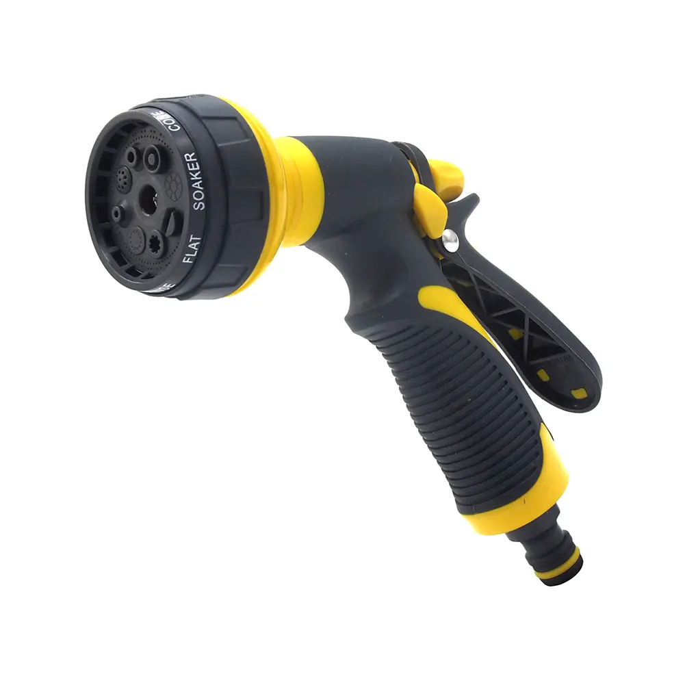 Hand-Held Watering Garden Nozzle Multi-Function Water Hose Nozzle Household Irrigation Sprayer High Pressure Water Flowers Trees