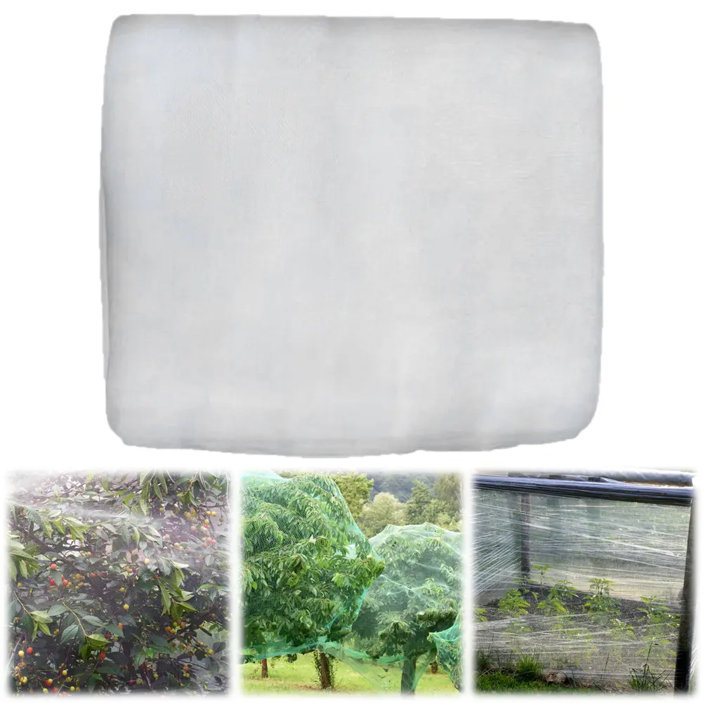 Garden Insect Netting Fine Mesh Thickened Garden Vegetable Protective Mesh Net Greenhouse Garden Vegetables Plant Protection
